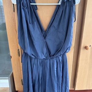 She + Sky periwinkle Wrap Skort